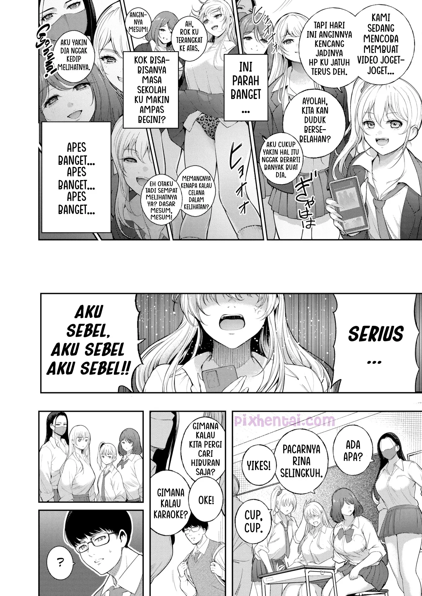 Komik hentai xxx manga sex bokep Chuui Gyaru Houimou 6